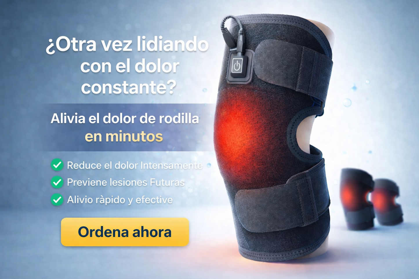 ThermoKnee Pro™ – Rodillera Térmica Inteligente