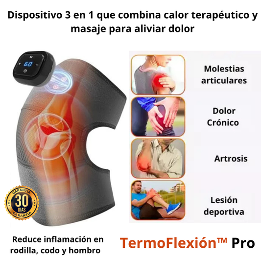 TermoFlexión™ Pro - Reduce inflamación en rodilla, codo y hombro