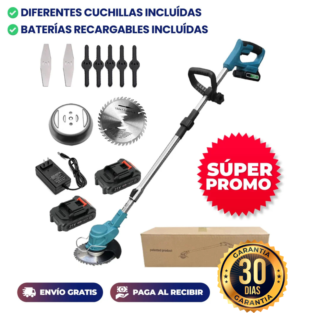 CORTADORA DE CÉSPED INALÁMBRICA PROFESIONAL 8500 RPM