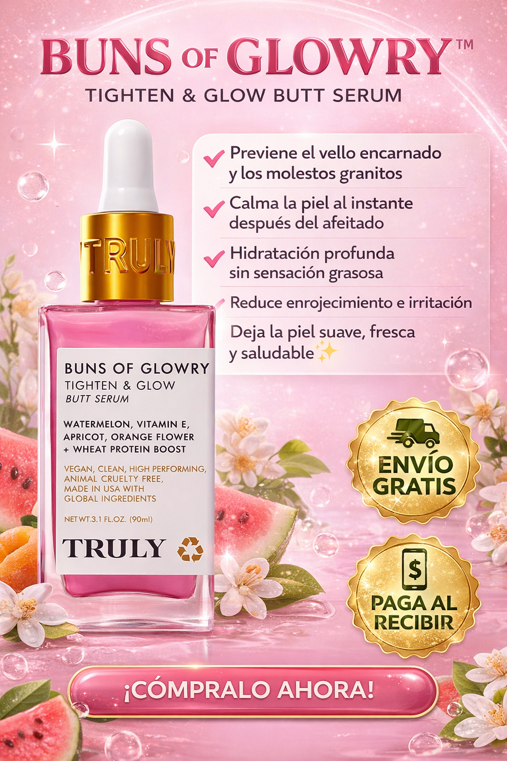 TRULY™ After Shave Calm & Care- Piel suave, calmada y sin irritación desde el primer uso